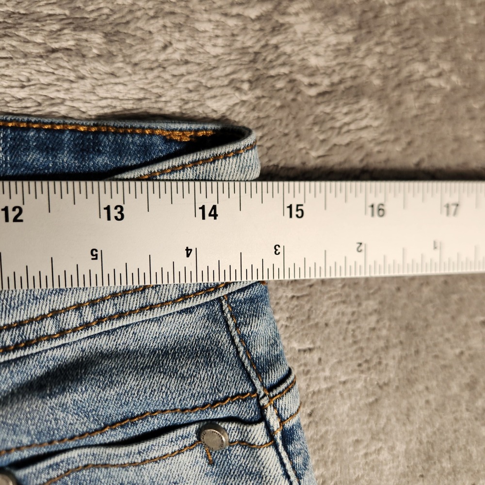 Steve's Jeans Men's 30X30 Blue Slim Light Wash Stretch SU9DJMURST PAINT STAIN - Picture 3 of 12